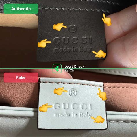 how can you tell a fake gucci|gucci purses authenticity check.